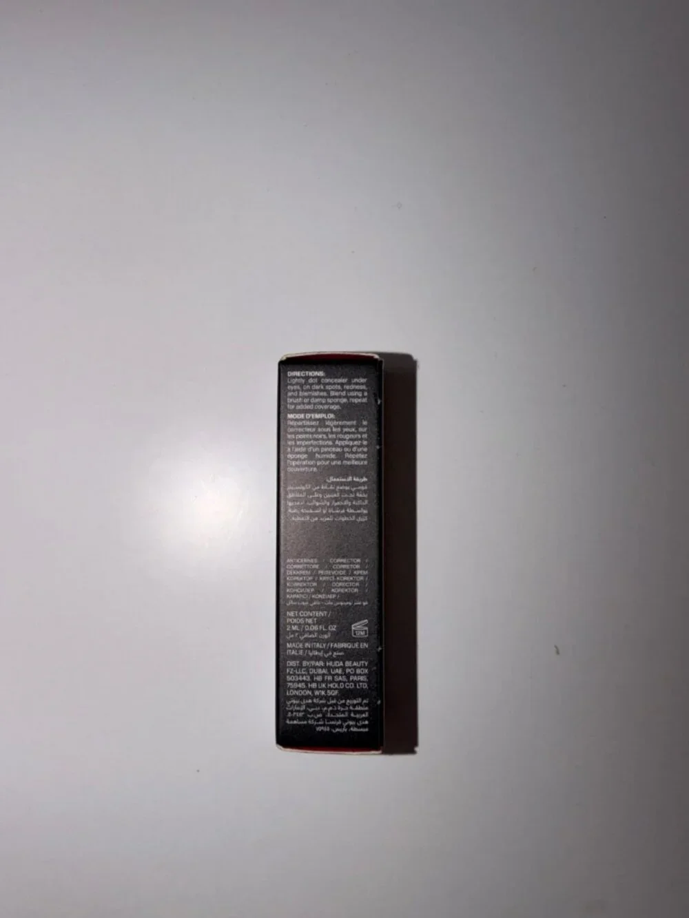 Huda Beauty #FauxFilter Concealer Honey 1.7B New in Box